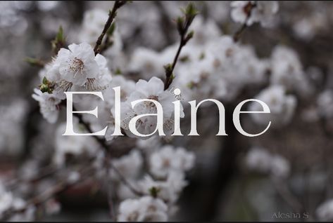 Elaine Name, Lucille Name Meaning, Elliana Name, Lillian Name Meaning, Elaine Name Meaning, Lilian Name Meaning, Elodie Name Meaning, Character Names, Baby Girl Names