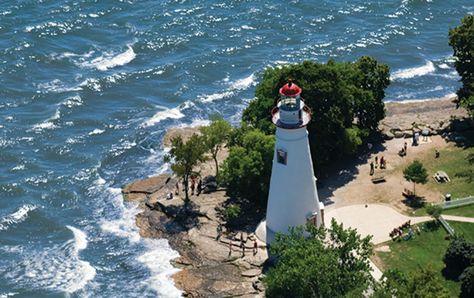 Marblehead Ohio, Marblehead Lighthouse, Kelleys Island, Ohio Travel, Cedar Point, Toledo Ohio, Gorgeous Scenery, Travel Outdoors, Lake Erie