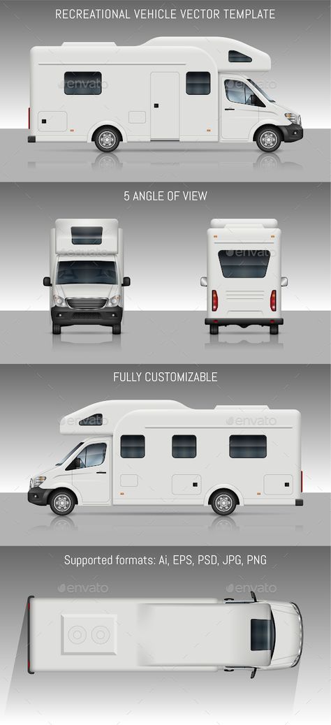 Recreational Vehicle Site Plan Rendering, Toyota Motorhome, Car Top View, Plan Rendering, Vehicle Branding, Traveling Ideas, Vans Top, Recreational Vehicle, Site Plan