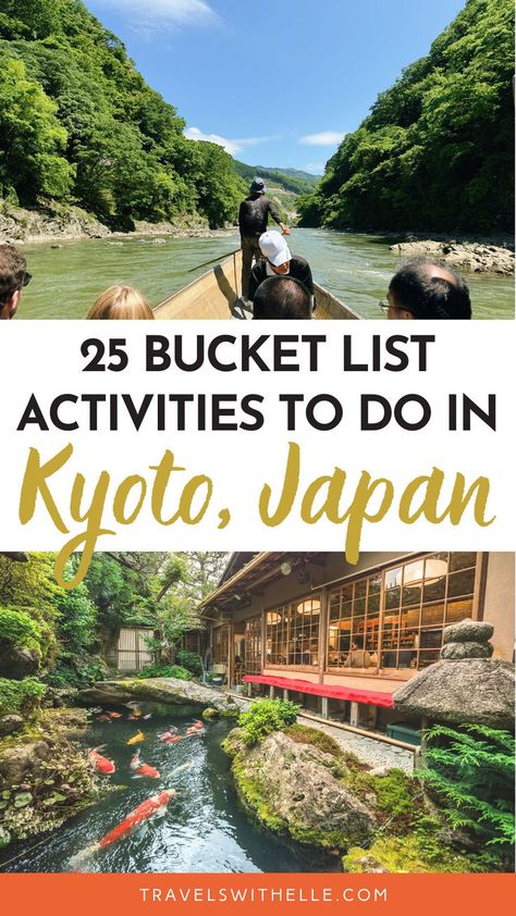 bucket list activities in Kyoto, Japan Kyoto Temple, Kyoto Japan, Unique Things, Japan Travel, Kyoto, Trip Planning, Travel Inspiration, Bucket List, Tokyo