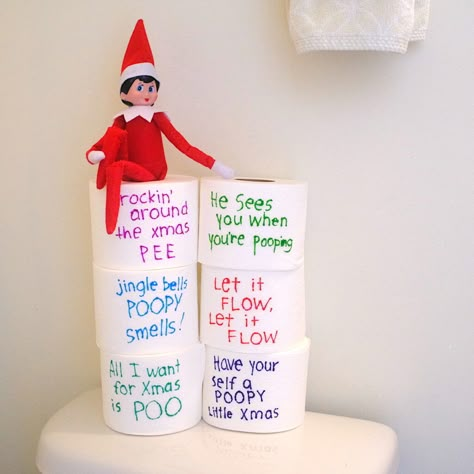 Elf Shelf Ideas, Elf Ideas Easy Funny, Simple Elf On The Shelf, Funny Elf On The Shelf, Elf Ideas Easy, Elf Shelf, Easy Elf, The Floor Is Lava, Awesome Elf On The Shelf Ideas