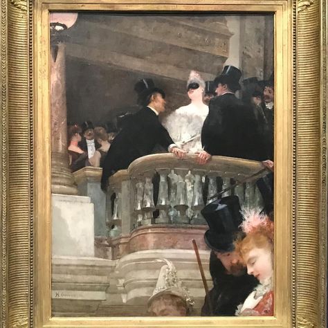 Michael Weng on Instagram: “Le bal de l'Opéra (The Opera Ball), 1886. A masterpiece painted by French painter Henri Gervex (1852-1929). On display at le Musée d’Orsay,…” Mask Ball, Jules Cheret, Ball Aesthetic, Édouard Manet, A Night At The Opera, Masked Ball, European Paintings, Paris Photo, Classic Paintings