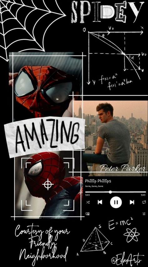 The Amazing Spiderman Aesthetic, Movie Posters Wallpaper, Spiderman Andrew Garfield, Spiderman Comic Covers, Garfield Wallpaper, The Amazing Spiderman 2, Marvel Phone Wallpaper, Spiderman Poster, The Amazing Spiderman