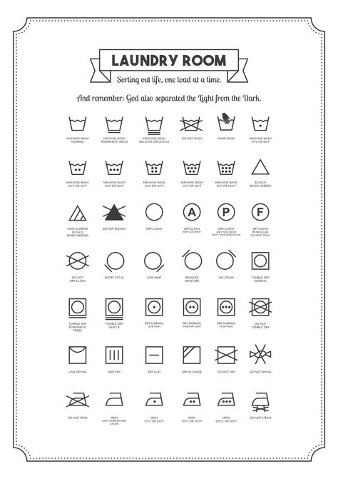 Laundry Room Rules Laundry Symbols Printable, Laundry Printables, Daily Cleaning Routine, Laundry Symbols, Routine Tips, Spring Cleaning Checklist, Cleaner Recipes, Deep Cleaning Tips, Daily Cleaning