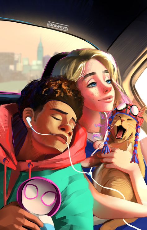 Pav And Gayatri Fanart, Spider Gwen And Miles Morales, Gwiles Fanart, Spider Man Fanart, Miles Morales And Gwen, Spiderman And Gwen, Miles And Gwen, Spiderman And Spider Gwen, Miles Spiderman