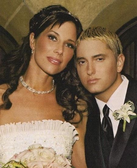 Eminem Wife Eminem And Kim, Kim Mathers, Rapper Eminem, Singer Art, Eminem Photos, Romantic Dresses, Eminem Rap, Eminem Slim Shady, The Real Slim Shady