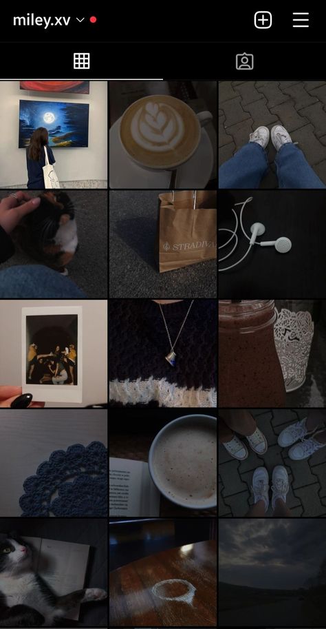 Aesthetic Instagram Feed Without Face, Insta Page Aesthetic, Bookstagram Inspiration Feed Dark, Insta Dark Aesthetic, Ig Feed Ideas Aesthetic Dark, Instagram Page Layout Ideas, Aesthetic Instagram Feed Ideas Dark, Insta Account Aesthetic, Dark Aesthetic Instagram Ideas