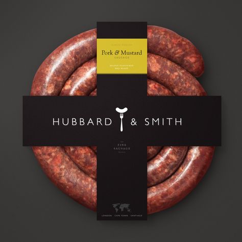 Fresh Food Packaging, Sausage Brands, Sausages Packaging, Carnicerias Ideas, Meat Packing, Premium Meat, Packaging Design Trends, Fish And Chicken, Graphic Design Packaging