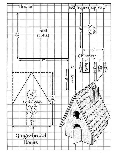 Gingerbread House Template Printable, Gingerbread House Patterns, Cool Gingerbread Houses, Gingerbread House Template, Gingerbread House Recipe, Ginger House, Gingerbread House Parties, Make A Gingerbread House, Gingerbread House Designs