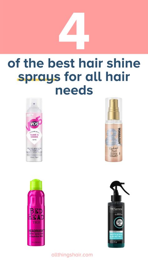 Shine Spray For Hair, Hair Shine Spray, Shine Spray, Toni And Guy, Boring Hair, Hair Shine, Oily Hair, Hair Spray, Setting Spray