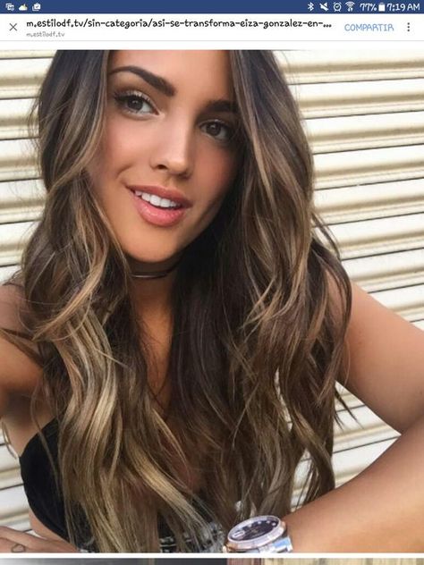 5 tonos de balayage para morenas que te harán destacar Balayage Hair Morenas, Brunette Balayage Hair, Brown Hair Balayage, Balayage Brunette, Brown Blonde Hair, Pastel Hair, Hair Color Balayage, Cool Hair Color, Brunette Hair Color