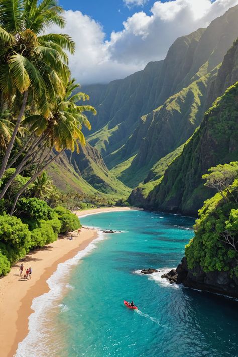 Ultimate Guide to Family Fun in Molokai 🌴 Family Beach Vacation Pictures, Hawaii Main Island, Carribean Islands Aesthetic, Solomon Islands Aesthetic, Travel Beach Aesthetic, Hawaii Asthetic Picture, Hawaii Vacation Aesthetic, Pretty Vacations, Limasawa Island