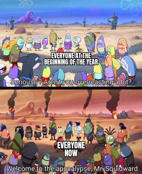 Let the chaos begin Spongebob Reaction Pictures, Spongebob Reaction, Spongebob Meme, Funny Cartoon Memes, Funny Spongebob Memes, Great Memes, Bad Memes, In Memes, Spongebob Memes