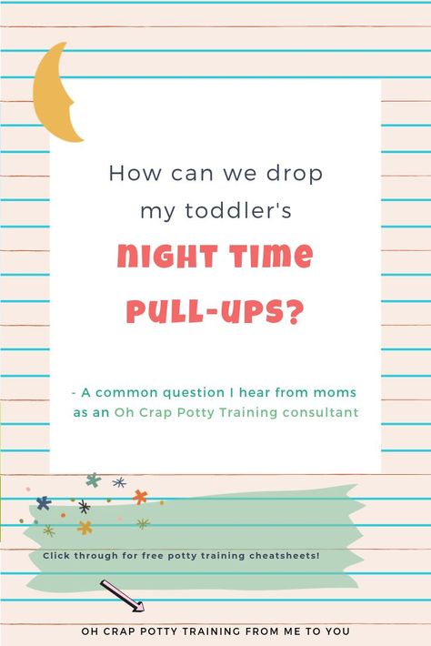 When is the best time to drop the nighttime pull-ups? And when your toddler goes diaper-free at night what do you need to set up the bed? In this blog post, I share potty training tips to work through night training your toddler, including my must-have potty training supplies and tips for dropping the night time pull-ups.  #pottytrainingtips #toddlerbed #nighttraining #ohcrappottytraining Night Potty Training, Night Time Potty Training, Potty Training Regression, Night Training, Potty Training Boys, Potty Training Chart, Hungry Children, Potty Training Tips, Baby Finger