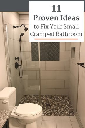 Check out these proven ideas that will fix your cramped, small bathroom! Stop putting up with the tiny space! | Innovate Building Solutions | #SmallBathroom #TinyBathroomDesign #BathroomRemodel | Small Bathroom Design Small Bathroom Storage Tiny Bathroom Remodel Top Bathroom Design, Space Bathroom, Bilik Air, Bilik Mandi, Small Showers, Bad Inspiration, Small Bathroom Makeover, Bathroom Remodel Shower, Small Bathroom Storage