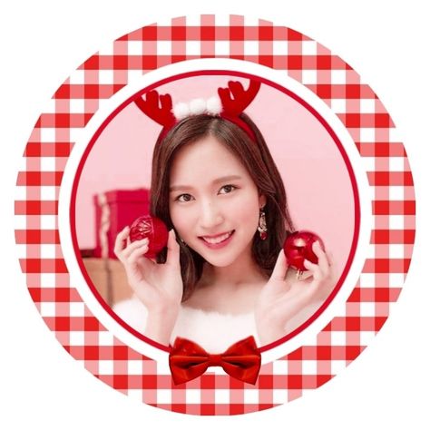 Christmas Twice, Mina Twice Aesthetic, Icons Christmas, Mina Myoui, Twice Aesthetic, Soft Christmas, Aesthetic Red, Myoui Mina, Christmas Icons