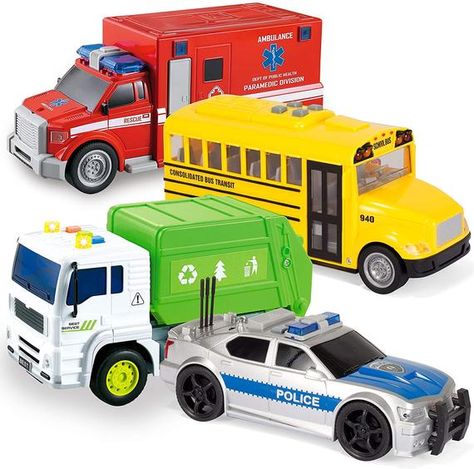 Ambulance Toy, Car School, Toy Car Garage, Mobil Futuristik, Toddler Car, Toy Cars For Kids, Candyland Party, Play Vehicles, Car Toys