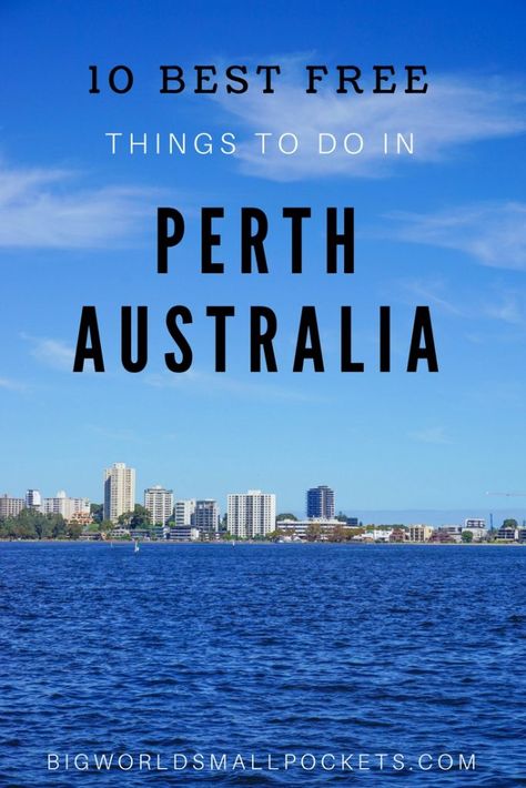 The 10 Best Free Things to do in Perth Things To Do In Perth, Western Australia Road Trip, Perth Travel, Western Australia Travel, Australia Itinerary, Australia Travel Guide, Oceania Travel, Perth Australia, Perth Western Australia