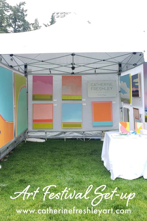 Figuring how to set-up for an outdoor art festival can be very tricky. Check out my blog to see what I recommend and see some examples of my set-up. Art Vendor, Wichita Kansas, Sketch Books, Business Information, Side Wall, Autumn Art, How To Set Up, Outdoor Art, Art Business