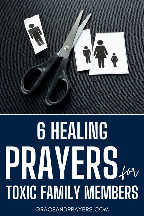 Seek solace and healing with 6 powerful prayers for toxic family members. Find comfort in prayer as you navigate challenging relationships, asking for God's guidance, love, and forgiveness to bring healing and reconciliation to your family. Experience the transformative power of prayer at Grace and Prayers. Family Scapegoat, Prayer For Fathers, Conditional Love, Toxic Family Members, Healing Prayers, Gods Guidance, Toxic Parents, Seek Peace, Short Prayers