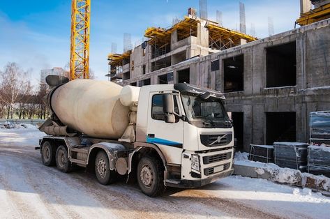 Photo concrete mixer truck stands on con... | Premium Photo #Freepik #photo #cement-truck #construction-machine #cement-mixer #construction-truck Concrete Mixer Truck, Mixer Machine, Mixer Truck, Concrete Mixers, Construction Site, Premium Photo, Trucks, Cement Mixer Truck