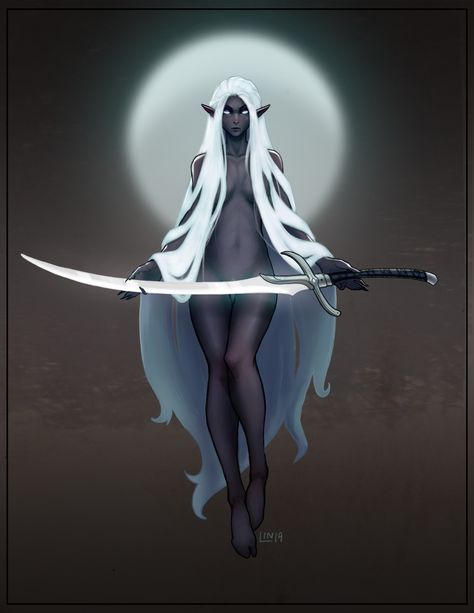 Half Drow, Dnd Elves, Elves Fantasy, Elf Art, Dark Elves, Fantasy Races, Dark Elf, Dnd Art, Dungeons And Dragons Homebrew