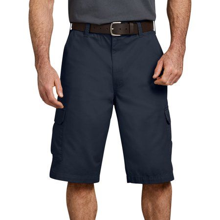 Dickies Big Men's 13 inch Loose Fit Cargo Shorts, Size: 44, Blue Dickies Clothing, Construction Gear, Men's Casual Outfits, Workwear Brands, Dickies Shorts, Big Men Fashion, Cargo Short, Work Shorts, Work Uniforms