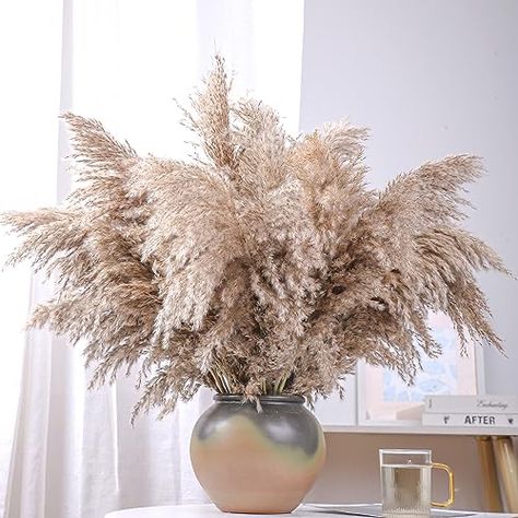 Check out this list FALL  from medici.home Brown Pampas, Floor Vase Fillers, Tall Floor Vases, Pampas Grass Bouquet, Minimalist Apartment Style, Grass Decor, Pampas Grass Decor, Decor Event, Sustainable Decor