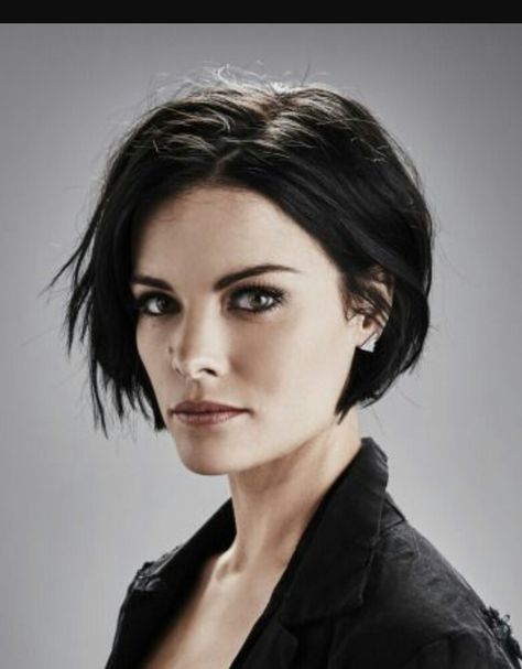 Short Black Hair, Short Dark Hair, Jaimie Alexander, Haircut And Color, Hair Envy, Hair Today, Great Hair, Hair Dos, Bobs Haircuts