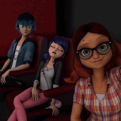 Cinema with Marinette ... Anime Miraculous Ladybug, Ladybug E Catnoir, Ladybug Und Cat Noir, Ladybug And Cat Noir, Ladybug Wallpaper, Miraculous Ladybug Oc, Miraculous Wallpaper, Miraculous Ladybug Memes, Miraculous Ladybug Wallpaper