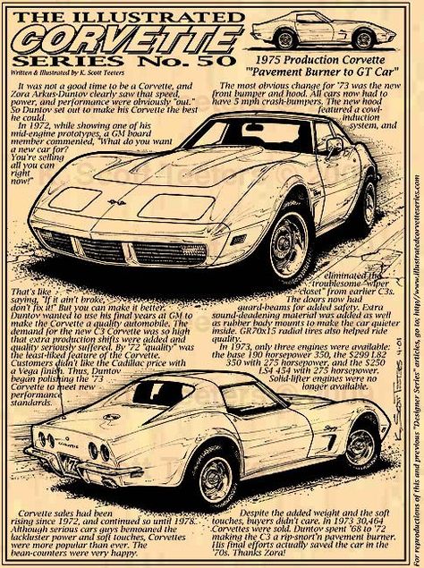 Corvette C3 Wallpaper, Vintage Car Posters, Vintage Car Art, Corvette Art, Corvette Car, Dagobert Duck, C3 Corvette, Corvette C3, Car Prints