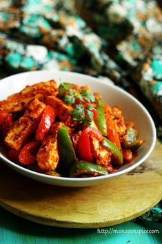 Monsoon Spice | Unveil the Magic of Spices...: Restaurant Style Paneer Jalfrezi Recipe | How to Make Paneer Jalfrezi Paneer Jalfrezi, Vegetable Jalfrezi, Jalfrezi Recipe, How To Make Paneer, Paneer Dishes, Punjabi Food, Veggie Delight, Desi Food, South Indian Food