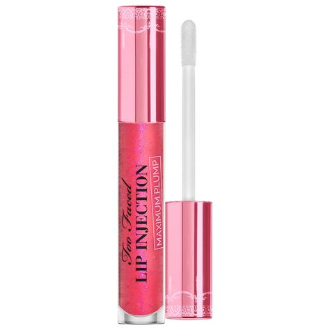 Too Faced Lip Injection, Lip Plumping, Bottom Lip, Cruelty Free Cosmetics, Lip Injections, Plumping Lip Gloss, Lip Brush, Lip Plumper, Rich Girl