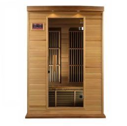 <div class="cycle-product-name"><a href="https://celebrationsaunas.com/product/vega-2-person-medical-grade-near-zero-emf-home-far-infrared-sauna-in-cedar-2020/">Vega 2 Person Medical Grade/Near Zero EMF Home Far Infrared Sauna in Cedar 2020</a></div><div class="cycle-product-price"><del><span class="woocommerce-Price-amount amount"><bdi><span class="woocommerce-Price-currencySymbol">$</span>4,099.00</bdi></span></del> <ins><span class="woocommerce-Price-amount amount"><bdi><span class="wooco Floor Heater, Far Infrared Sauna, Canadian Hemlock, Red Cedar Wood, Steam Sauna, Ceramic Heater, Golden Design, Tempered Glass Door, Privacy Glass