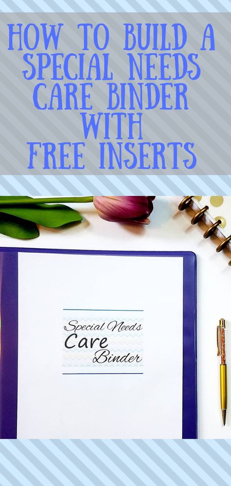 Free printable inserts to create your special needs care binder. Time Block Planner, Block Planner, Iep Binder, Medical Printables, Medical Binder Printables, Binder Printables Free, Binder Templates, Medical Binder, Special Needs Mom