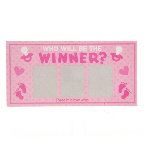 Get Pink Scratch-Off Cards online or find other Pink products from HobbyLobby.com Classy Baby Shower, Scratch Off Tickets, Baby Shower Pink, Hobby Lobby Christmas, Scratch Off Cards, Baby Faces, Third Baby, Baby Footprints, Print Coupons