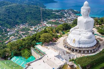 Private Customized Tour of Phuket by SUV or Minivan Phuket Honeymoon, Phuket Thailand Travel, Thailand Pictures, Thai Travel, Temple Thailand, Phuket Travel, Costa Rica Beaches, Thailand Photos, Big Buddha