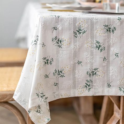 Decorative Floral Tablecloth US$ 8.95. FREE Shipping worldwide https://awesomekitchenstuff.com/decorative-floral-tablecloth/ Do you like it? #cookware #bakeware #kitchenutensils #kitchentools #kitchengadgets #kitchendecor #kitchensupplies #kitchenware #outdoors #kitchen #homekitchen #homemade #cook #cooking #food #foodie Tablecloth Curtains, Wedding Dining, Table Cloth Decorations, Oval Tablecloth, White Tassel, Floral Tablecloth, Rectangle Tablecloth, Lace Tablecloth, Daisy Pattern