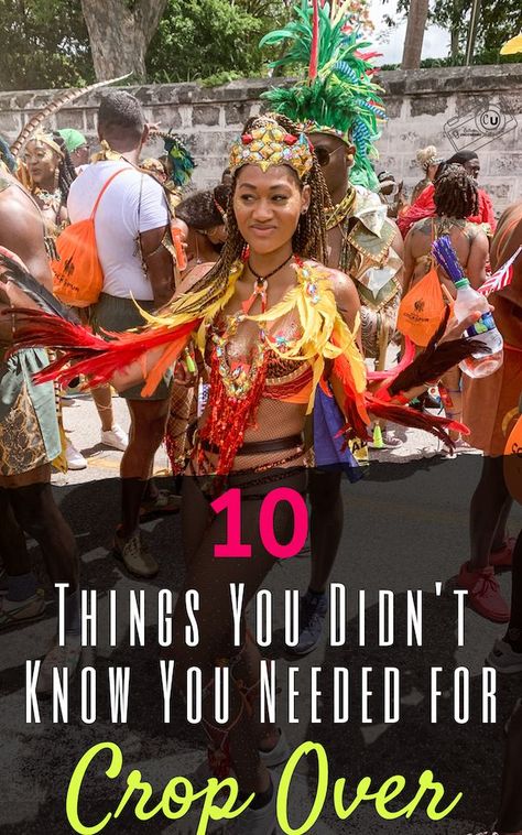 You're gonna need more than a stunning feathers, rum punch, and your hot soca moves to have a top notch time at Crop Over, Barbados' end of harvest / carnival celebration. Here are 10 things you didn't know you needed for Crop Over in Barbados. Caribbean Cruise Packing List, Cruise Packing List Caribbean, Birthday Party Paper Decorations, Caribbean Cruise Packing, Carnival Celebration, Trinidad Carnival, Caribbean Carnival, Packing For A Cruise, Rum Punch