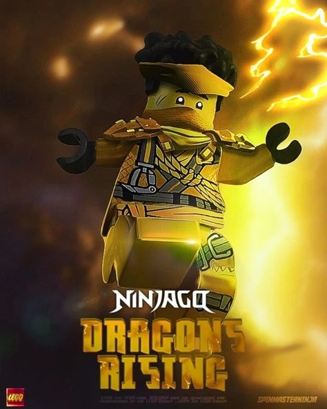 Arin Ninjago, Lego Ninjago Dragons Rising, Ninjago Dragons Rising, Blurry Pics, Dragons Rising, Ninjago Dragon, Ninjago Art, Ninjago Fanart, Dragon Rise