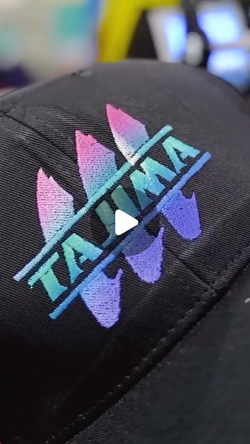 Embroidery Gradient, Gradient Embroidery, Tajima Embroidery Machine, World Of Possibilities, Gradient Logo, Special Effects, Embroidered Design, Embroidery Art, Embroidery Logo