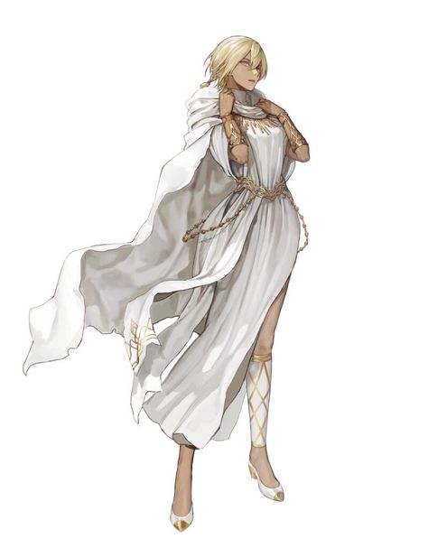 ArtStation - commission, S T Desert Outfit Fantasy, Greek Outfit, Desert Clothing, Ancient Greek Clothing, Desert Outfit, Greek Goddess Art, God Clothes, Female Artwork, Adventure Outfit