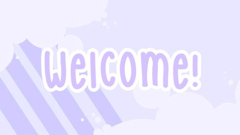 Purple Welcome Banner Discord, Cute Intro Backgrounds For Youtube, Aesthetic Background Youtube Intro, Capcut Intro, Aesthetic Background For Vlog Intro, Purple Intro Background, Cute Youtube Intro Template Video, Video Design Youtube, Light Purple Wallpaper