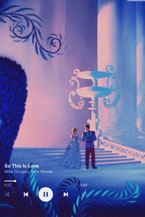 Disney Princess Love Aesthetic, Cinderella Aesthetic Cartoon Wallpaper, Princess In Love Aesthetic, Disney Musical Aesthetic, Dreamy Disney Aesthetic, Cinderella Cartoon Wallpaper, Disney Wallpaper Love, Disney Phone Aesthetic, Disney Nostalgia Aesthetic