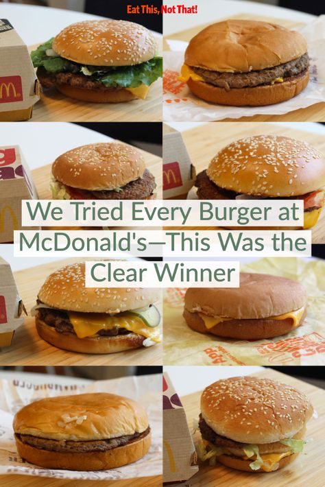 Find out if the Big Mac or the Quarter Pounder reigned supreme. #mcdonalds #burgers #fastfood #bestburger Mcdonald’s Quarter Pounder, Run Fast Eat Slow, Hamburger Recipes Patty, Quarter Pounder, Burger Menu, Fast Foods, Hamburger Patties, Easy Slow Cooker Recipes, Taste Test