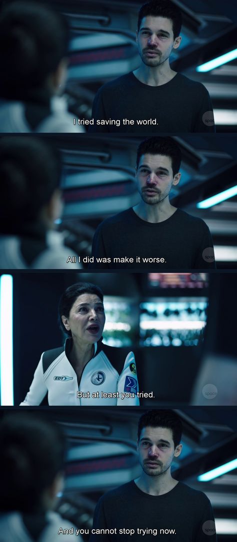 The Expanse - Season 3 Episode 5 "Triple Point" | James Holden and Chrisjen Avasarala Chrisjen Avasarala, Expanse Tv Series, The Expanse Tv, James Holden, What Kind Of Man, Sci Fi Series, Special Agent, Episode 5, Season 3