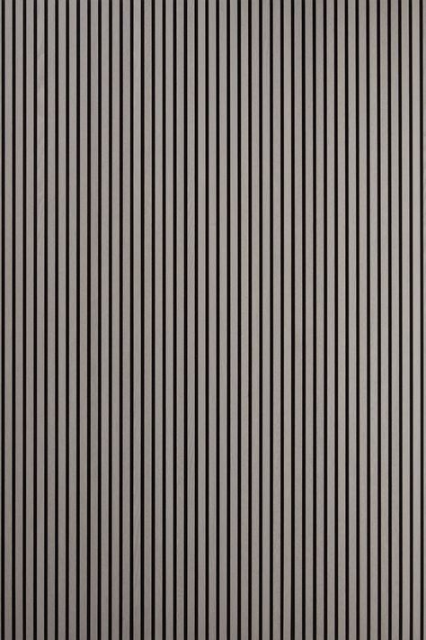 SlatWall Grey Oak Acoustic Panel | Naturewall Grey Panelled Wall, Modern Wall Library, Rafters Texture, Grey Wood Paneling Wall, Grey Fluted Panel Texture, Grey Fluted Panel, Wood Louver Texture, Modern Tv Feature Wall, Wooden Panels Walls