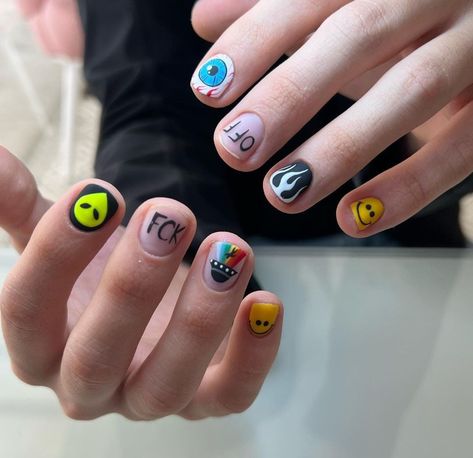 Nails For Boys, Boys Nail Art, Boy Nail Designs, Nail Boy, Boy Nail Art, Nails Hombre, Nails Hombres, Nail Art For Men, Men Nail Art