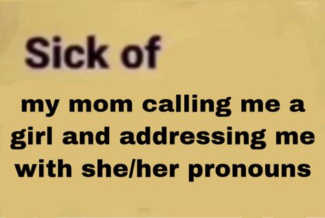 Weird Pronouns, This User Is Nonbinary, He They, She They, They Them, I Feel Sick, They Pronouns, Trans Things, Trans Masc