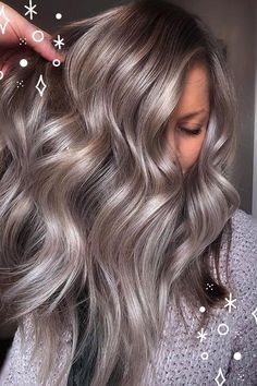 Grey Blonde Hair, Ash Blonde Hair Colour, Silver Blonde Hair, Hair Color Underneath, Gorgeous Gray Hair, Ash Hair Color, Balayage Blonde, Silver Hair Color, Silver Blonde